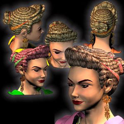 Picture of Roman Female Hair 1