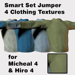 Smart set jumper Clothing Textures for Hiro 4 