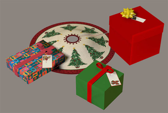 Picture of Christmas Tree Add-on Model Set 1