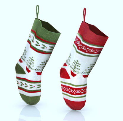 Picture of Christmas Stocking Models