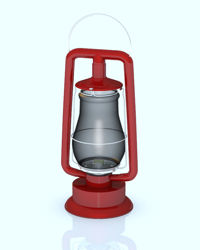 Oil Lantern Model - Poser / DAZ Studio Format