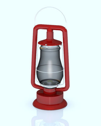 Picture of Oil Lantern Model - Poser / DAZ Studio Format