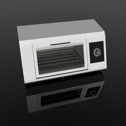 Counter Top Toaster Oven Prop
