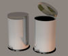 Picture of Stainless Steel Kitchen Trash Can Model
