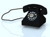 Picture of Old Vintage Dial Phone Model
