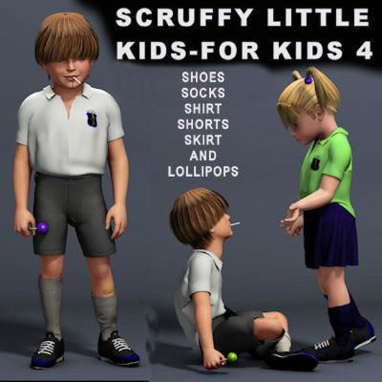 Picture of Scruffy little kids for Kids 4