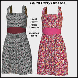 Two Party Dresses for Laura