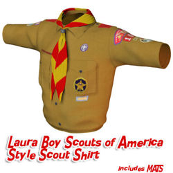 Laura Boy Scouts of America Style Scout Shirt