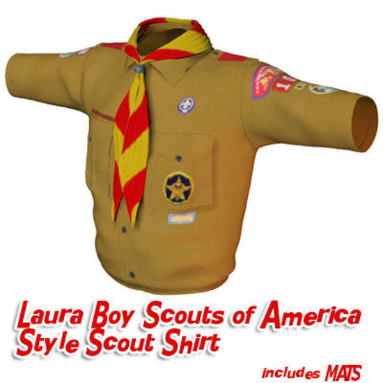 Picture of Laura Boy Scouts of America Style Scout Shirt