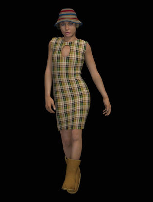 Picture of Retro 50's Dress for DAZ Laura
