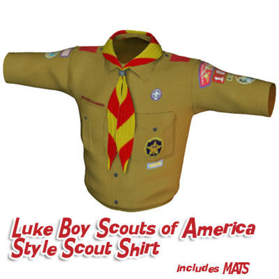 Picture of Boy Scouts of America Style Scout Shirt for Luke