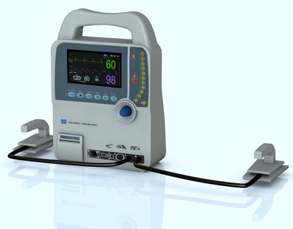 Picture of Heart Defibrillator Medical Device Model
