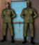 Picture of 101st Airborne uniform and hat