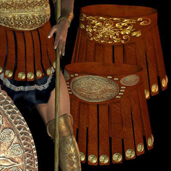 Picture of Greek Armour Skirt