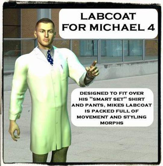 Picture of Labcoat for Michael 4