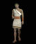 Picture of Roman Toga and Accessories Models for DAZ Michael 4