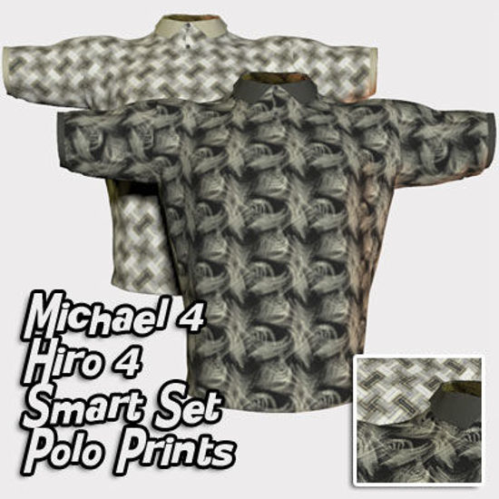 Picture of Polo Print Textures for Michael 4 and Hiro 4 Smart Set