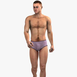 Anatomically correct briefs for Michael 4