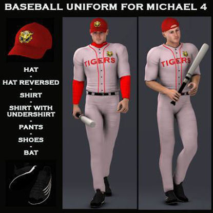 Picture of Baseball player for Michael 4
