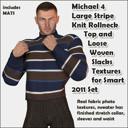 Picture of Large Striped Smart Set 2011 Textures for Michael 4
