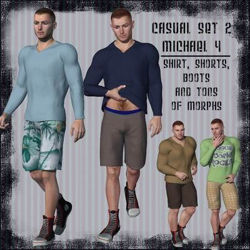 Casual set 2 for Michael 4 - CasualSet2-M4