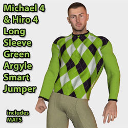 Lime Green Smart Jumper for Michael 4 and Hiro 4