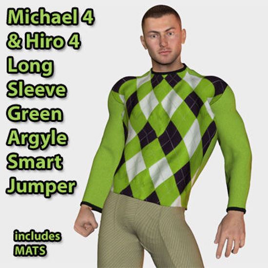 Picture of Lime Green Smart Jumper for Michael 4 and Hiro 4