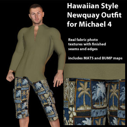 Picture of Hawaiian Newquay Outfit for Michael 4