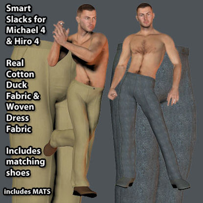 Picture of Smart Slacks Textures for Michael 4 and Hiro 4