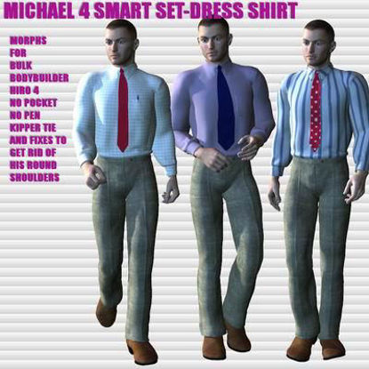 Picture of Smart set dress shirt for Michael 4 and Hiro 4