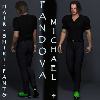 Picture of Padova Pants and Boiler Suit Boots (Matching) for DAZ Michael 4