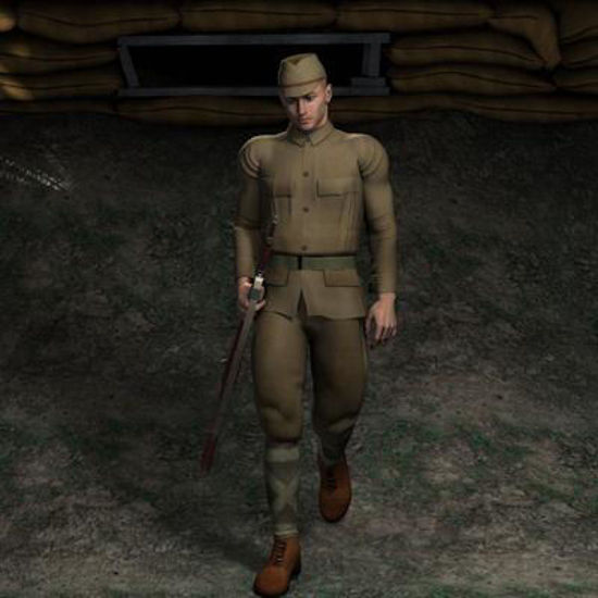Picture of Japanese Private WW2 for Michael 4