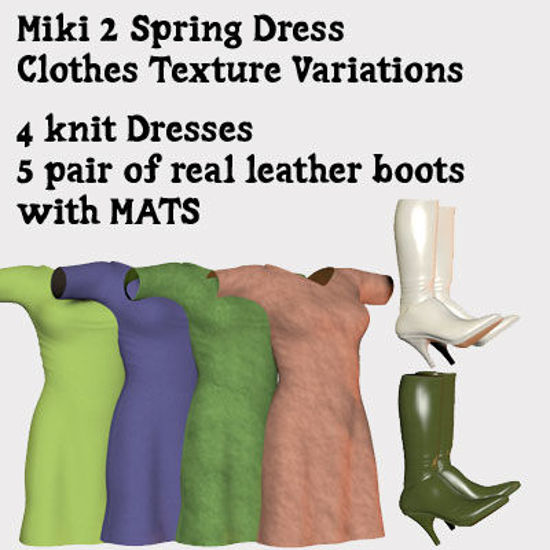 Picture of Knit Dress Variations for Miki 2 Spring Dress