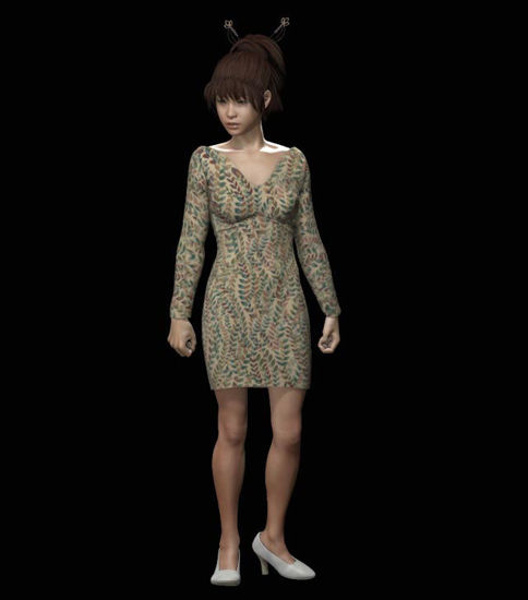 Picture of Floral Dress for Miki 4