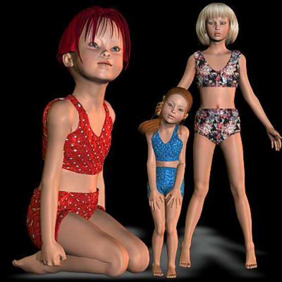 Picture of Millennium girl bubble bikini - Psbubblebikini