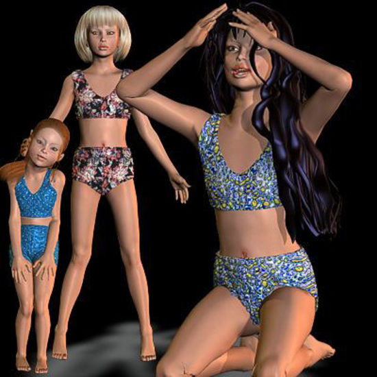Picture of Millennium girl bubble bikini - PTbubblebikini
