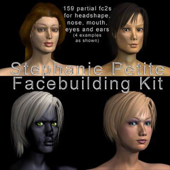 Picture of Stephanie 3 face building set