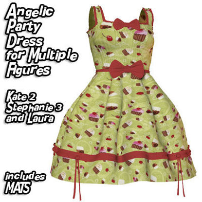 Picture of Angelic Cute Party Dress for Multiple Figures - K2