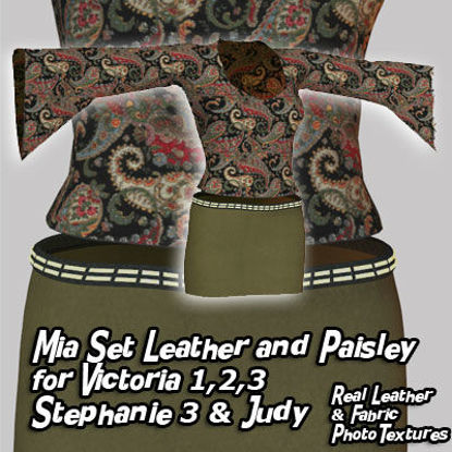 Picture of Mia Dynamic Leather and Paisley for Multiple Figures - SP3