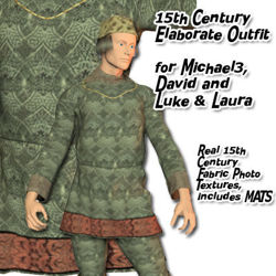 15th Century Elaborate for Michael 3, David and Luke & Laura - M3