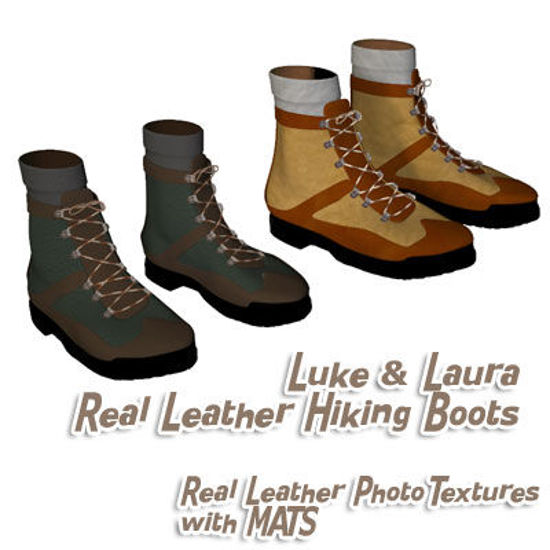 Picture of Real Leather Hiking Boots for Luke and Laura - Luke