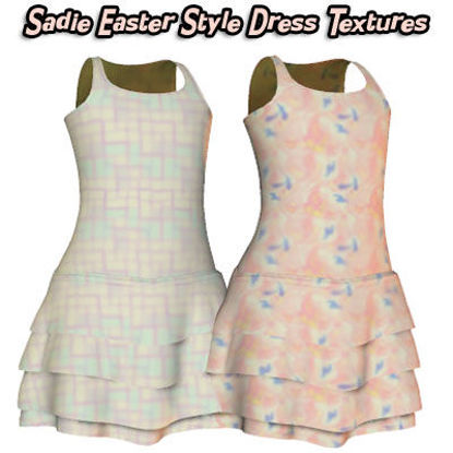 Picture of Sadie Easter Style Ra Ra Dress Textures