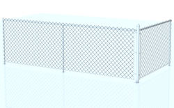 Modular Chain Link Fence Model Set - Poser and DAZ Studio Format