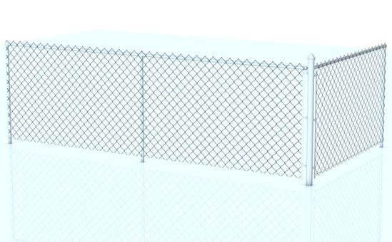 Picture of Modular Chain Link Fence Model Set - Poser and DAZ Studio Format