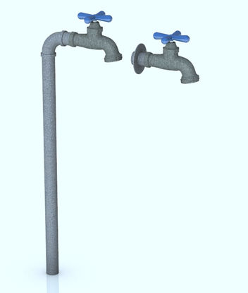 Picture of Outdoor Water Faucet Models - Poser and DAZ Studio Format