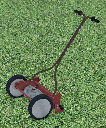 Picture of 1940's Reel Lawn Mower