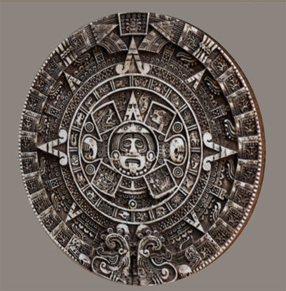 Picture of Mayan Calendar Model