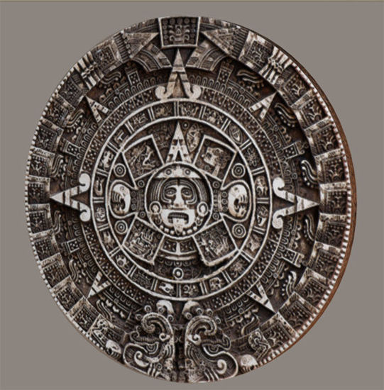 Picture of Mayan Calendar Model