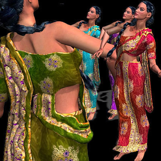Picture of Aishwaya sari - AISHsariNObumCR2