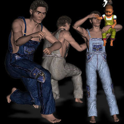 Picture of Dungarees for the P4 guy